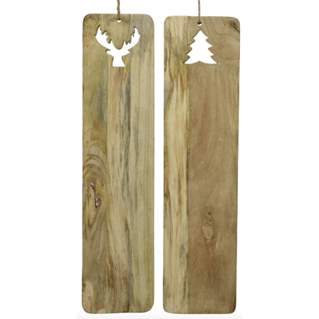 2 Wooden chopping boards