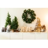 Houten kerstboom met ster 60cm