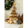 Wooden Christmas tree with star 60cm