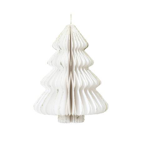 Sapin papier blanc - 8cm