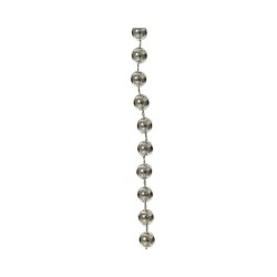 Silver pearl garland