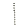 Silver pearl garland