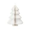 Sapin papier blanc - 8cm