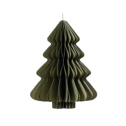 Green paper Christmas tree - 40cm